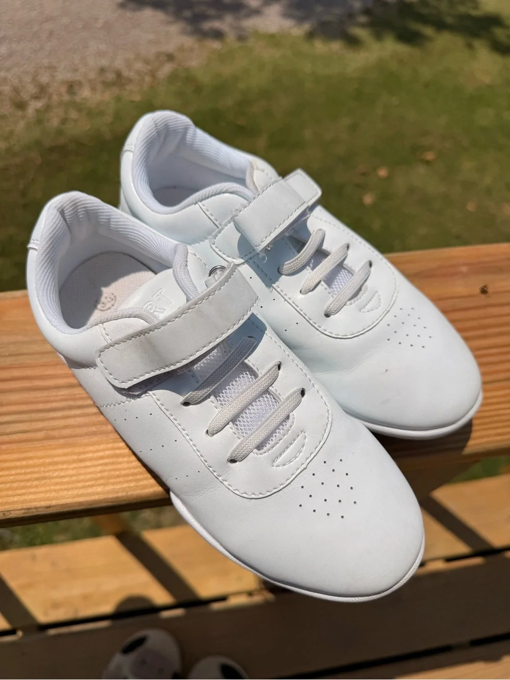 Kids White Velcro Sneakers for Everyday Play
